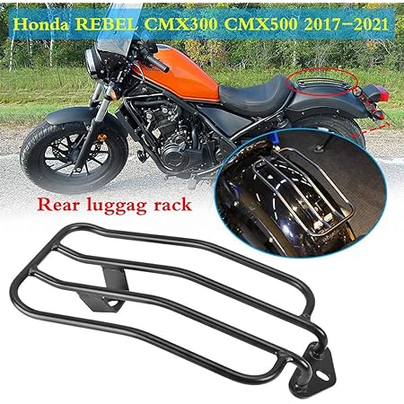 Lorababer Motorcycle Rear Solo Seat Luggage Support Shelf Rack Steel Standard Rear Fender Rack Bracket For Honda Rebel Cmx 300 500 Cmx500 17 18 19 21 Amazon Co Uk Automotive Lorababer Motorcycle Rear Solo Seat Luggage Support Shelf Rack Steel Standard Rear Fender Rack Bracket For Honda Rebel Cmx 300 500 Cmx500 17 18 19 21 Amazon Co Uk Automotive
