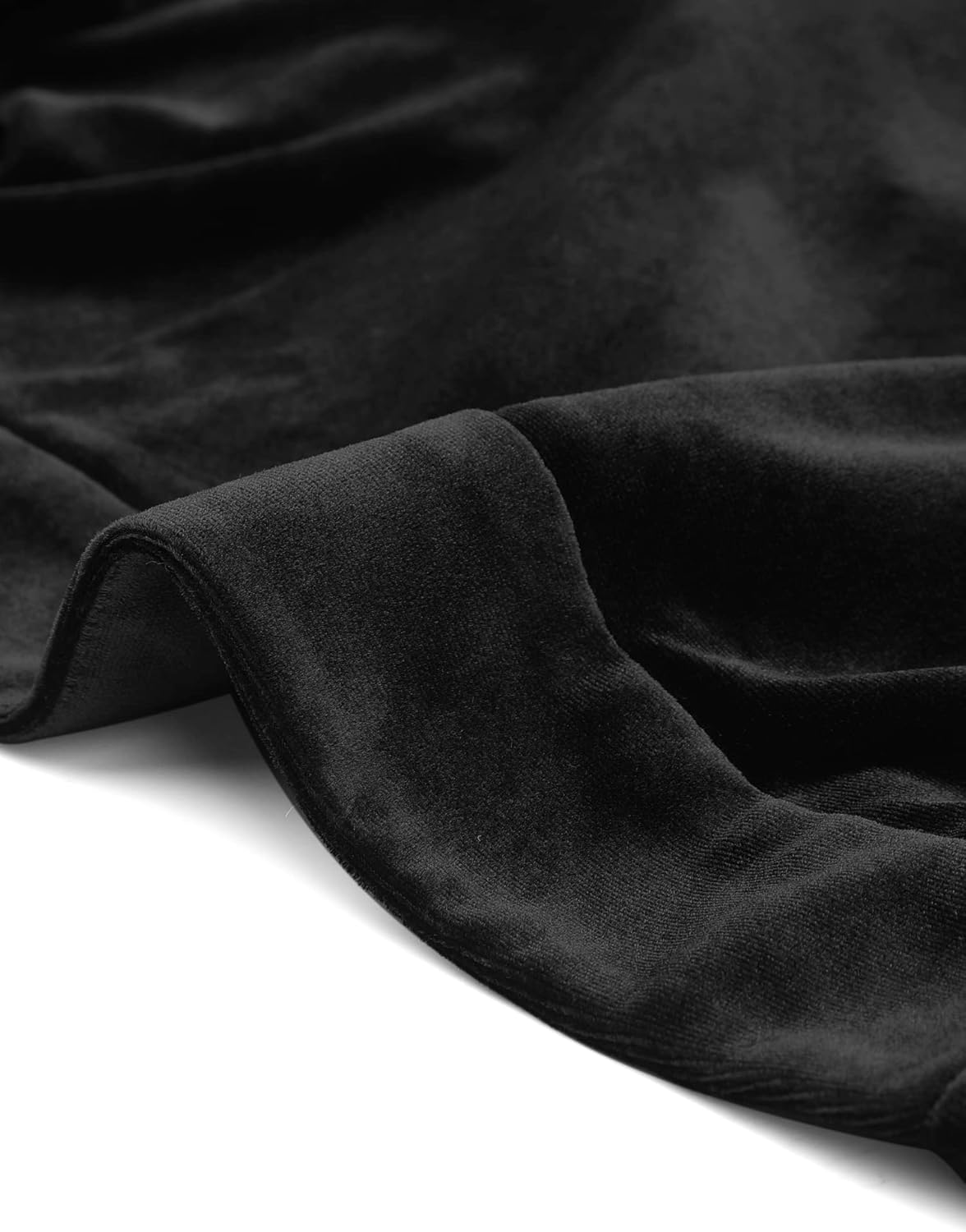 Allegra K Women's Long Sleeve Velvet Shrug Cocktail Party Open Front Cropped Bolero Cardigan Top - Image 6