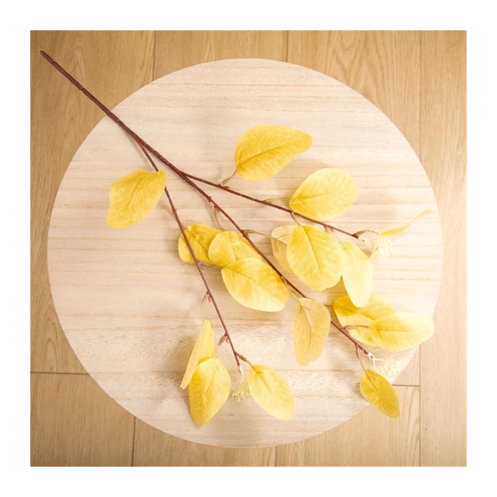 LXLAEOANG Artificial Flower Branches Artificial Plants Berry Home Vase Garden Decor Fake Leaves Wedding Party Decoration Ornaments(Color6)