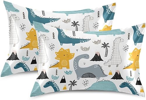 Miniatura 2 de KOPIRIT Fundas de almohada de seda dibujadas a mano, 20 x 40 pulgadas, poliéster, refrescante, diseño de cierre de sobre, agradable a la piel