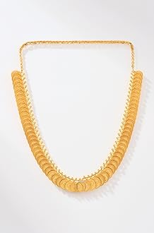 Jewellery Set Gold Plated Traditional Maharani Temple Coin Necklace Jewellery For Women & Girls