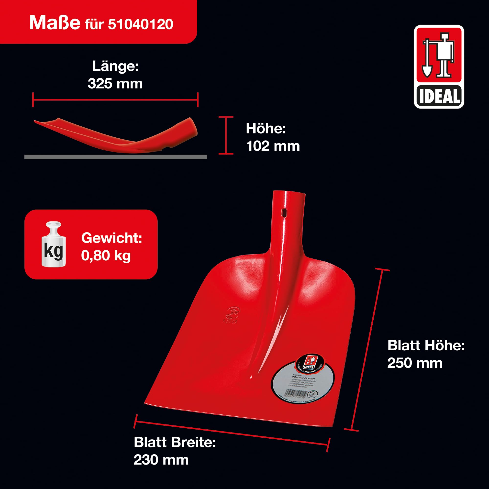 Ideal 602295 - Herramienta manual de jardinería