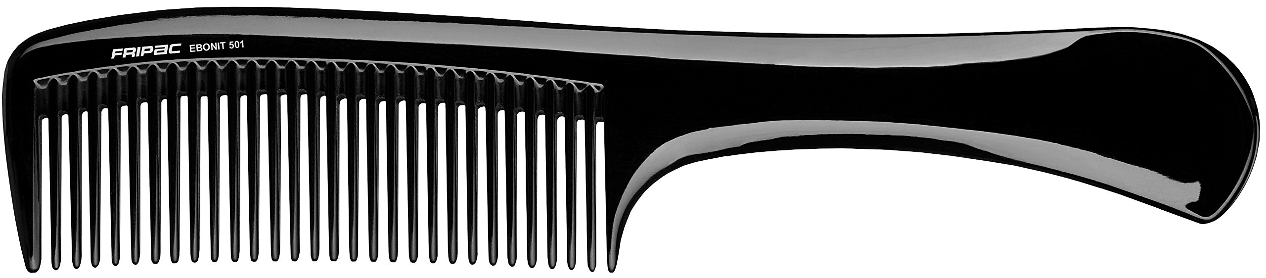 Fripac Ebonit numer 501 drobny grzebień, 23 cm