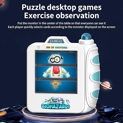 Miniatura 9 de MOBILE Juego de cartas familiares para niños y adultos - Divertido juego de competencia y agilidad - a juego de formas - para fiestas, camping y