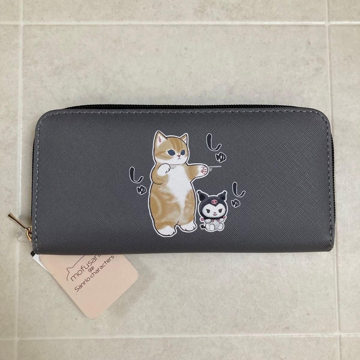 mofusand - mofusand KUROMI コラボ 長財布 Amazon.co.jp: mofusand モフサンド コラボ クロミ 長財布 限定