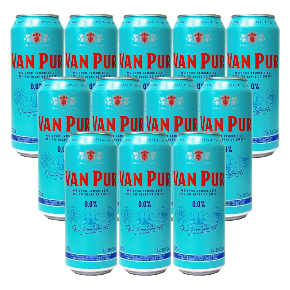 Box Van Pur 0.0% - 12 bières sans alcool 50cl can