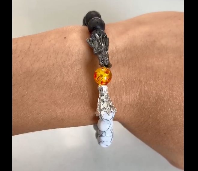 Pulsera de piedras naturales para hombres y mujeres miniatura 7