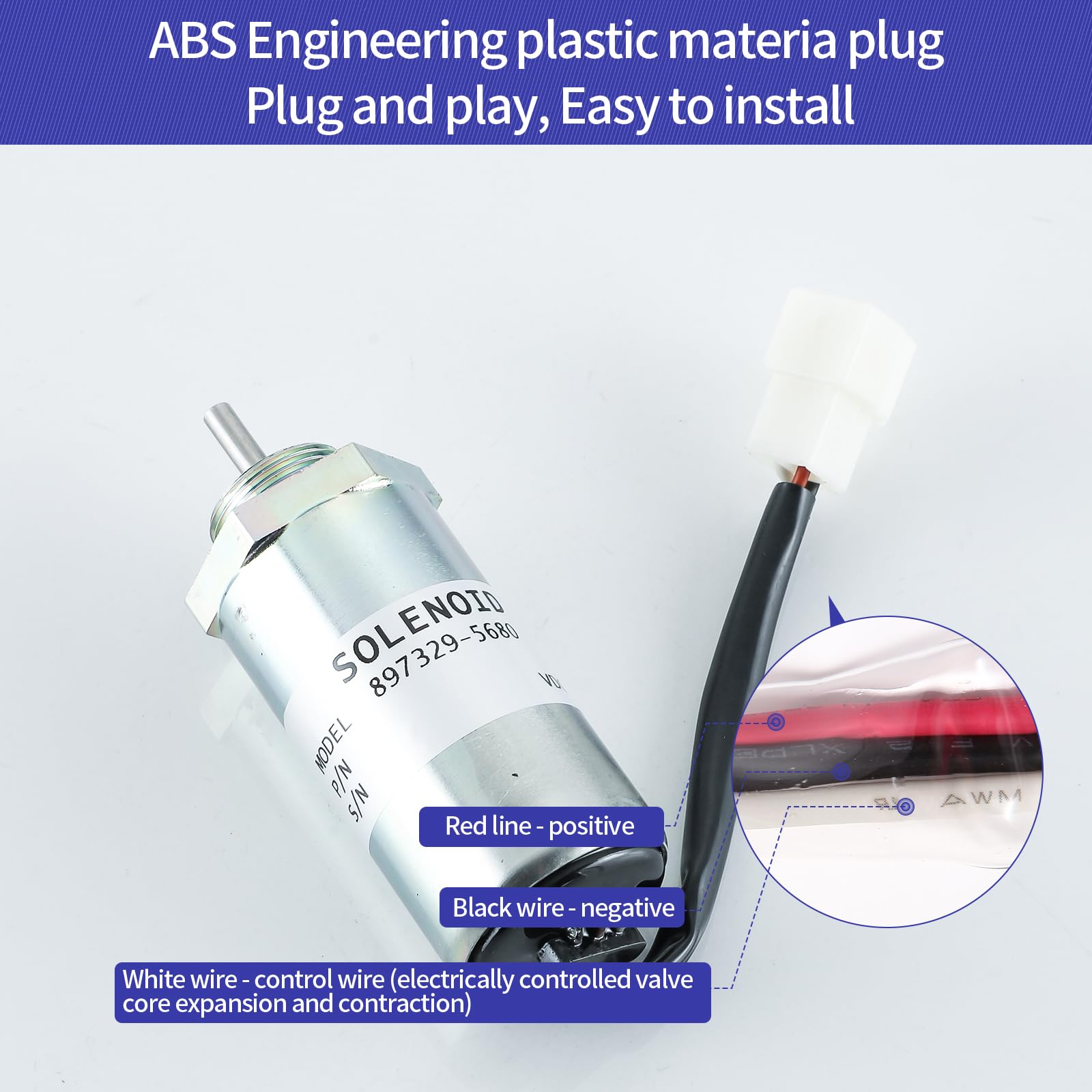るぅ Amazon.com: 897329-5680 Fuel Shut Off Solenoid 897183-0140