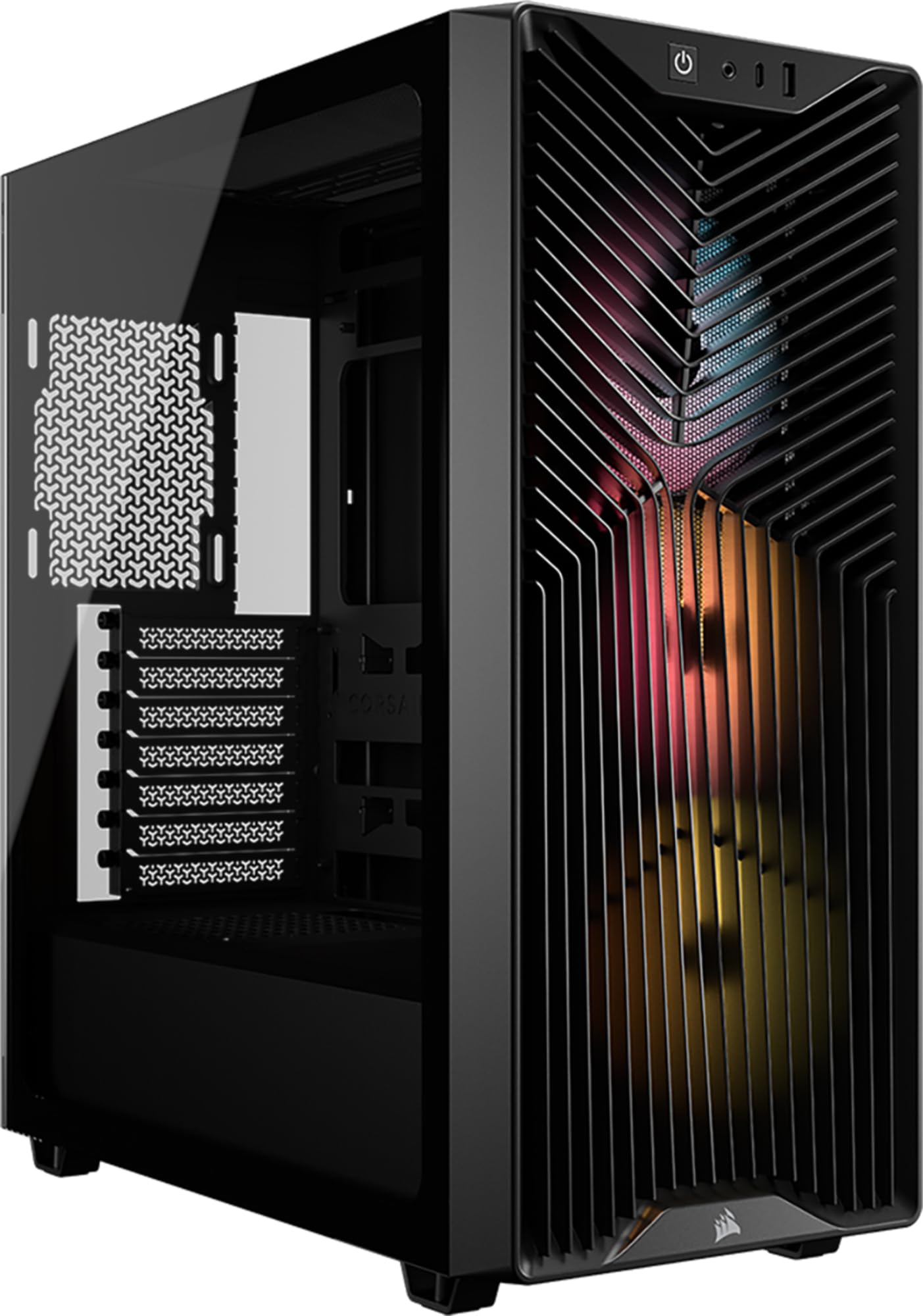 CORSAIR 3200D RS Caja para PC Semitorre ARGB – Negro