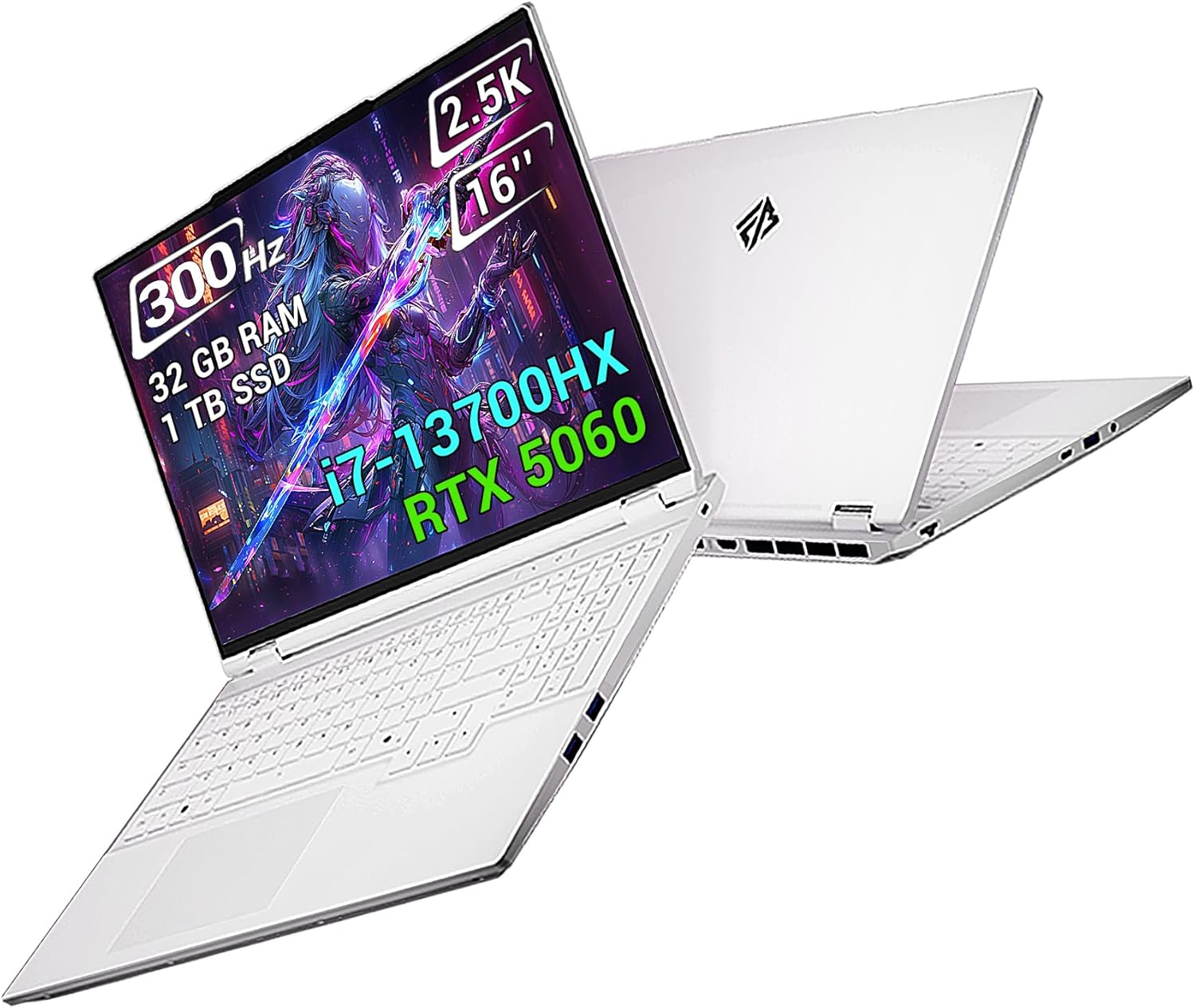 FIREBAT Gaming Laptop with screen displaying vibrant graphics