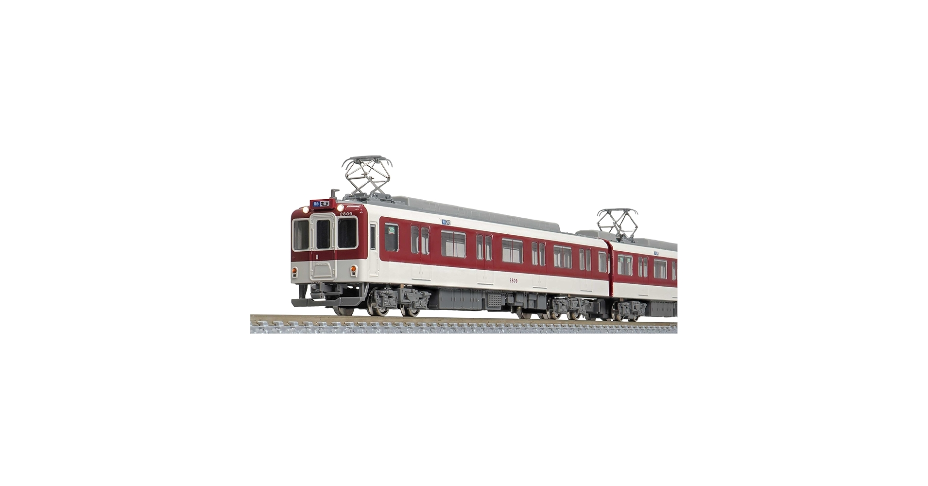 近鉄2800系2809編成・3両セット(動力あり) ☆特価品 近鉄2800系 (名古屋線・2809編成) 3両編成セット (動力