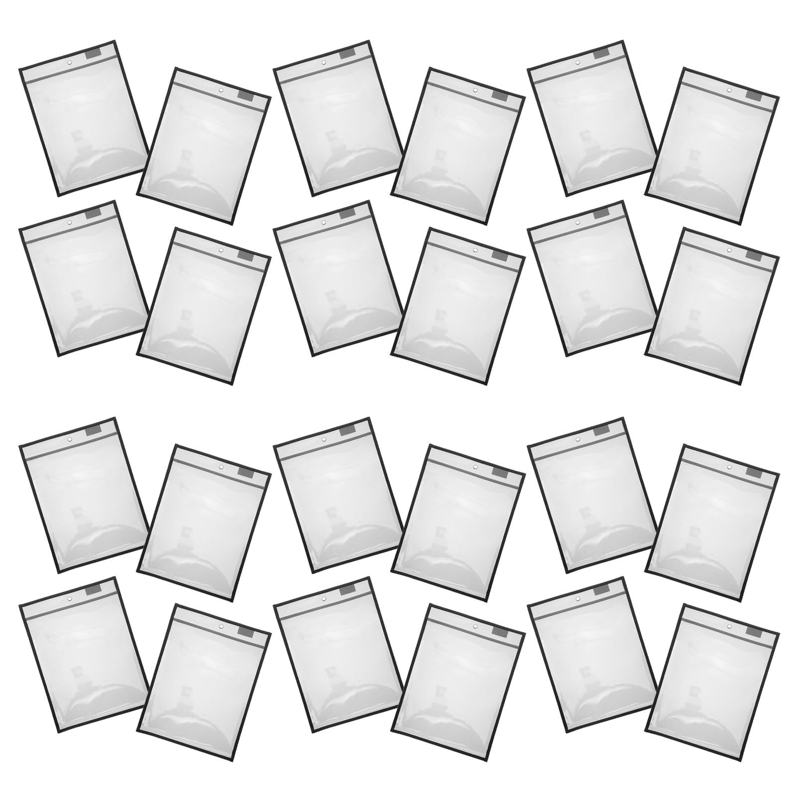 30 Pièces Pochettes Plastiques A4 Transparentes en PVC