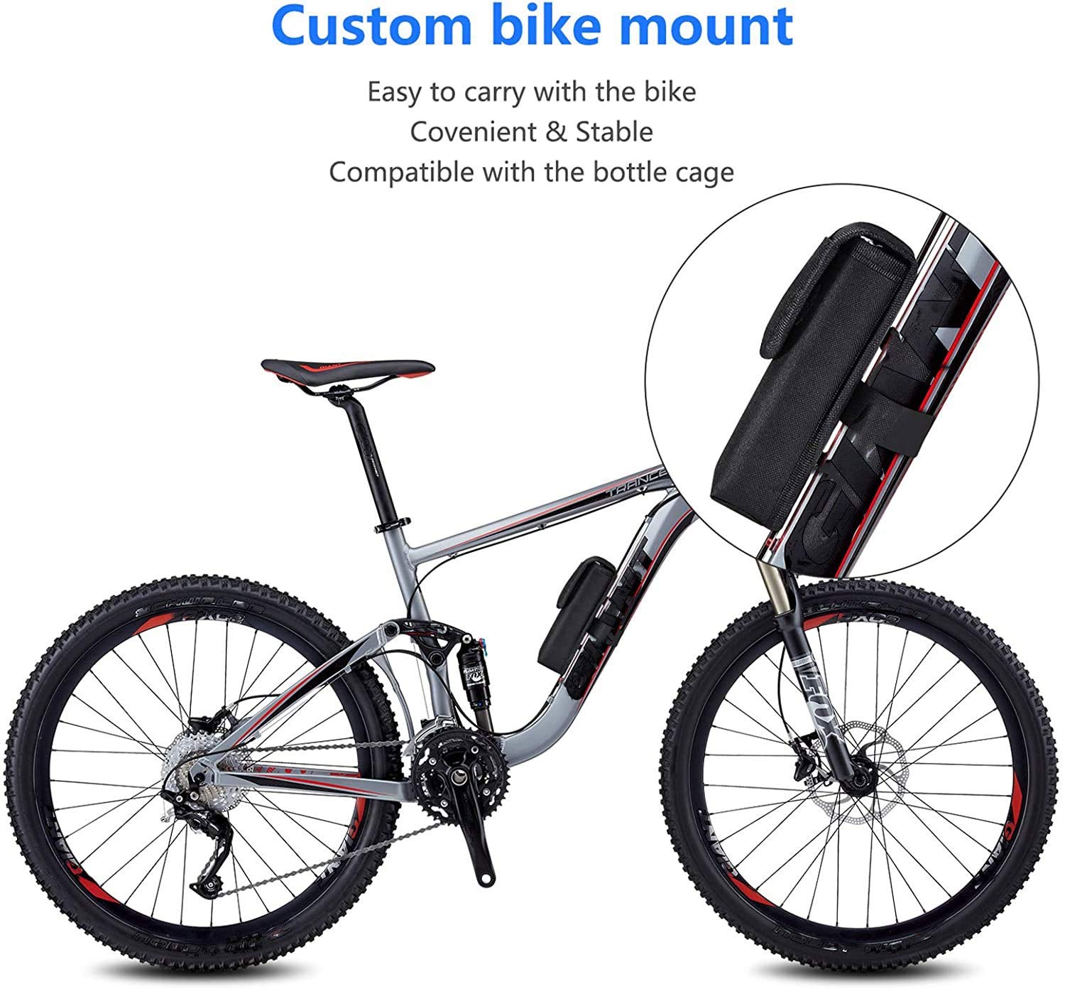 COMPRESOR DE Aire PORTÁTIDO Mini INFLADOR DE Aire Mano DE Tire Bomba con Digital LED LED Luz 12 0 PSI para Bicicletas de automóviles y Otros inflables.