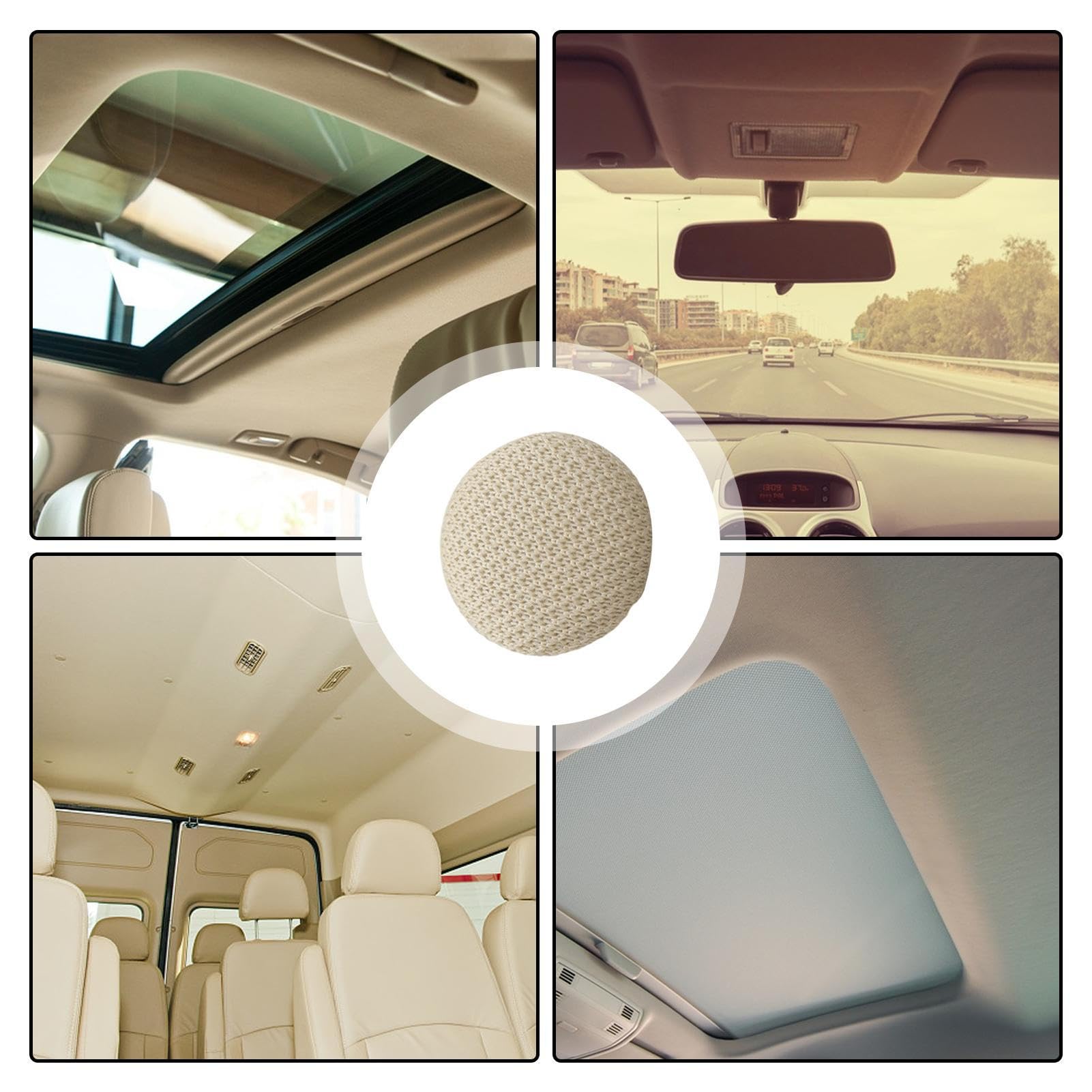 Amazon.co.jp: ヘッドライナーピン - 10 個の車のルーフ