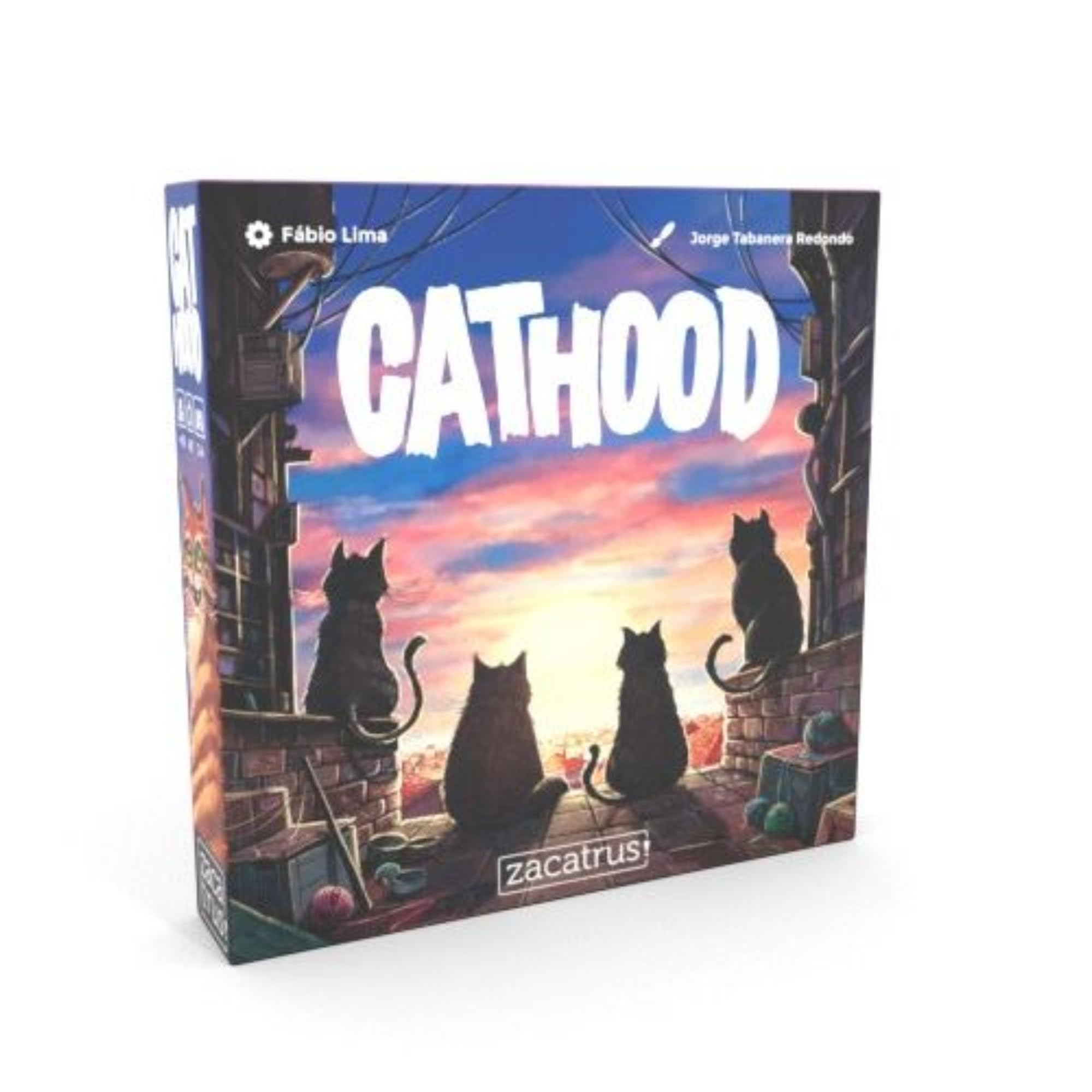 Cathood – Family Strategy Game with Cats | 2 to 4 Players | Modular Board Collection & Delivery | Ages 10+ Zacatrus