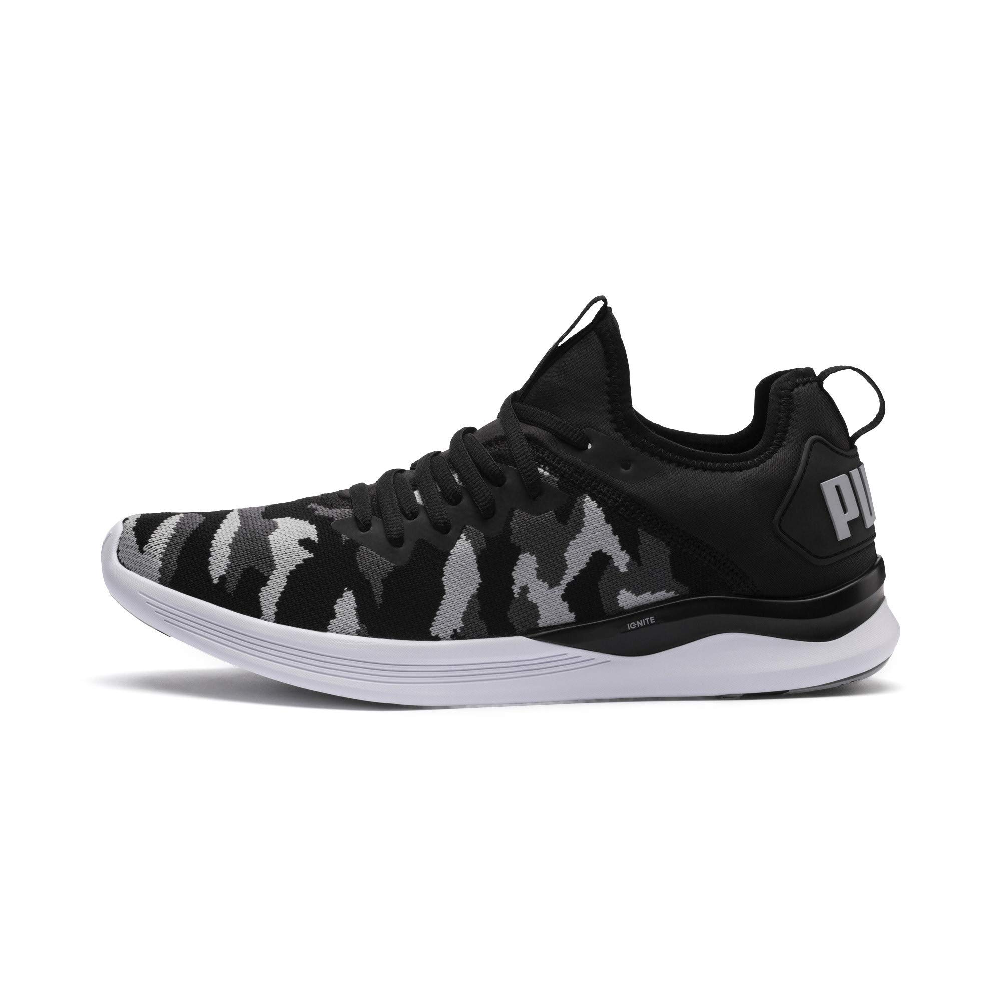 PUMA - Ignite Flash Camo - 19148402 - Color: Black - Size: 42.0 EUR
