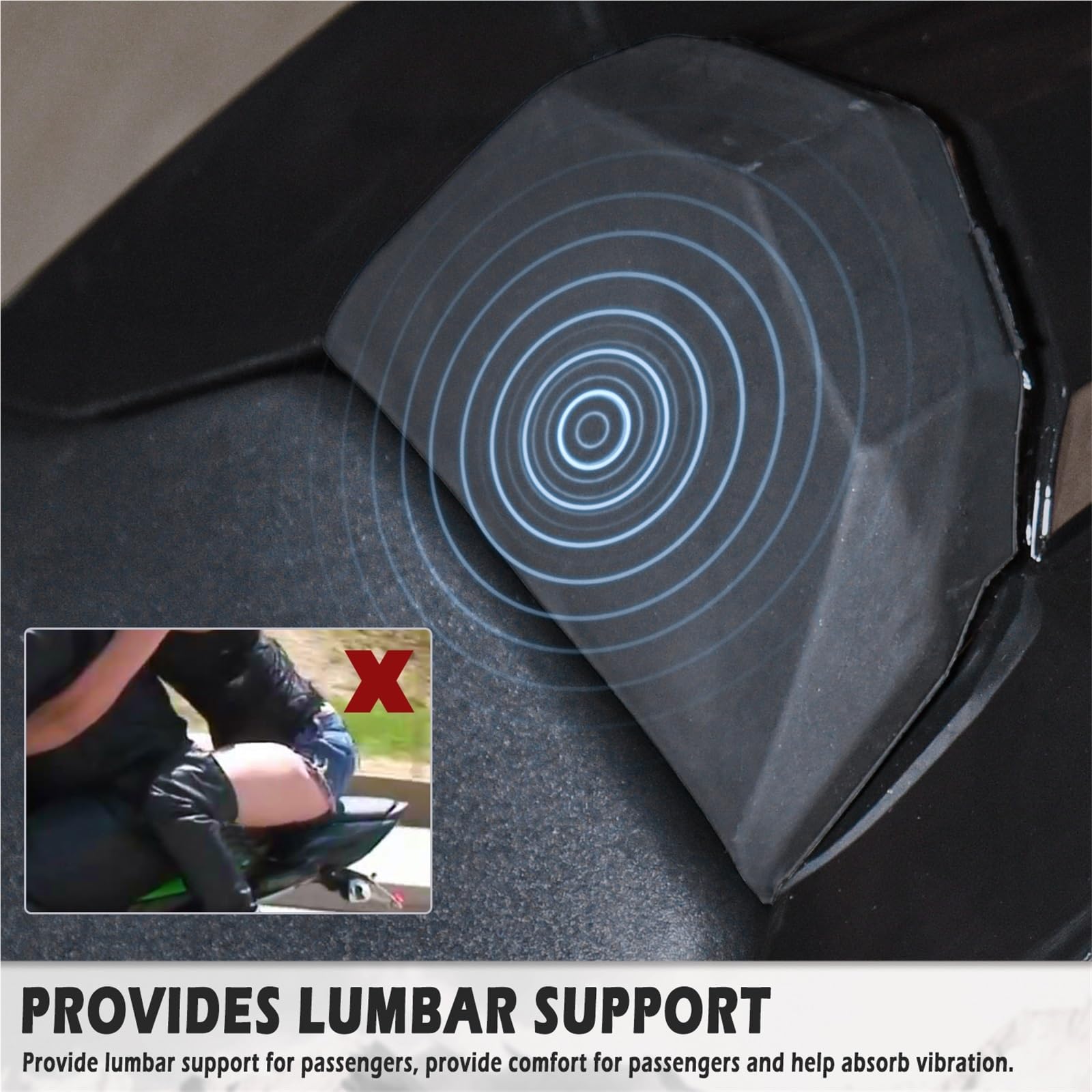 Alette per Moto Coprisella monoposto posteriore per moto adatta per KTM 1290 Super Duke R 2020 2021 2022 2023 Alettone Moto(Carbon Fiber Look)