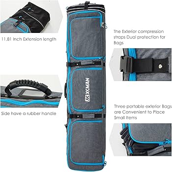 Amazon | XCMAN キャスター付きスノーボードケース、リュックバッグ