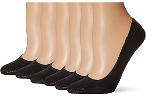 Womens Padded Low Cut Invisible No Show Socks, Comfort Cushion Anti-Slip Casual...