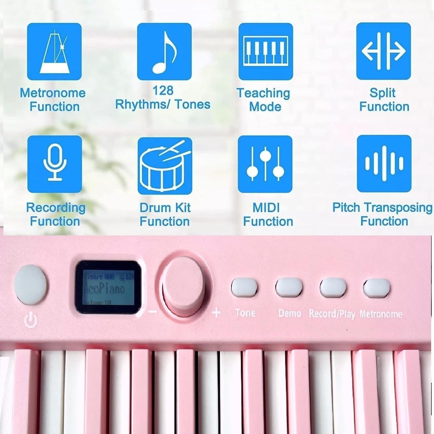 Amazon | MAGICON 88鍵盤 折りたたみ式 キーボード 電子ピアノ