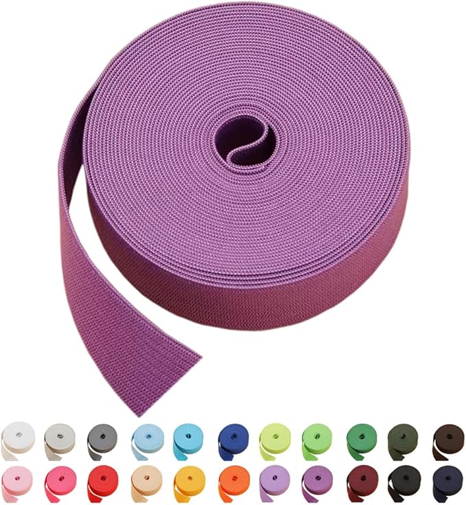 Elastic Band,Elastic Band for Sewing 1 Inch 16 Yards Knit