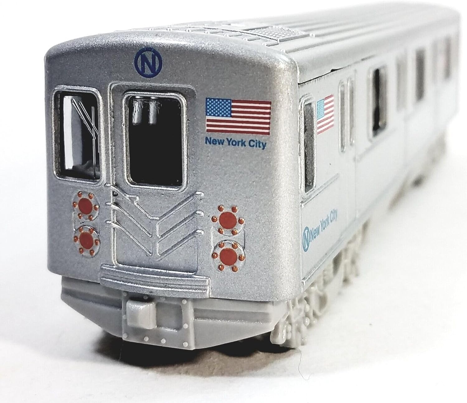 METRO Diecast Model Subway Train 7"