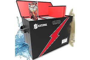 Short Comic Book Storage Box: Stackable, Collapsible, and Organizer