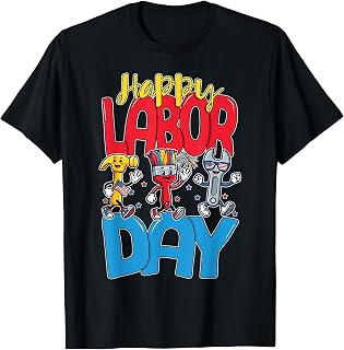 Happy Labor Day Funny Tools Union Worker T-Shirt