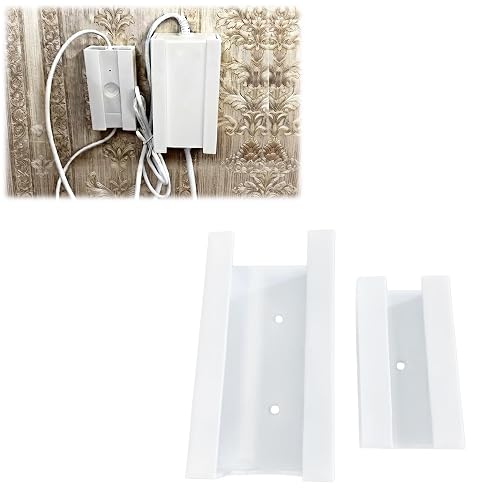 Outdoor Light Controller Mounting Bracket Compatible with GOVEE Controller | Power Box Wall Holder Cable Management Organizer for Permanent Outdoor Lighting Systems, Easy Screw Installation