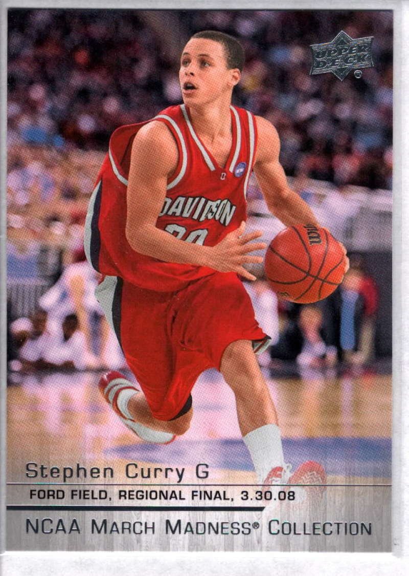 Basketball Trading Card NBA 2014-15 Upper Deck NCAA March Madness #SC-2 Stephen Curry NM Near Mint SP
