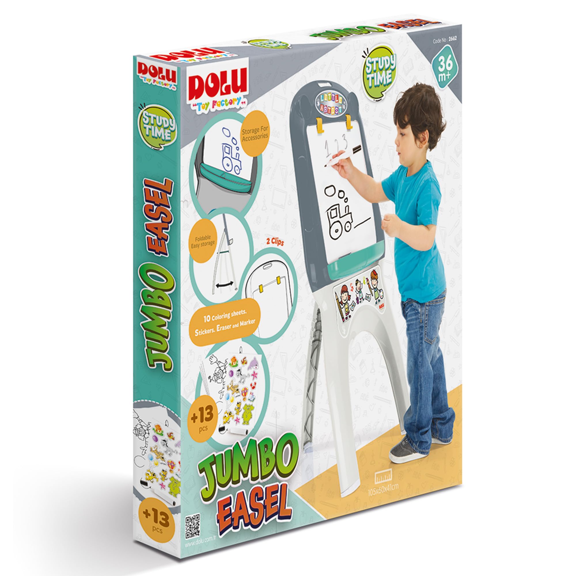 Dolu Jumbo Yazı Tahtası Yeşil 2662