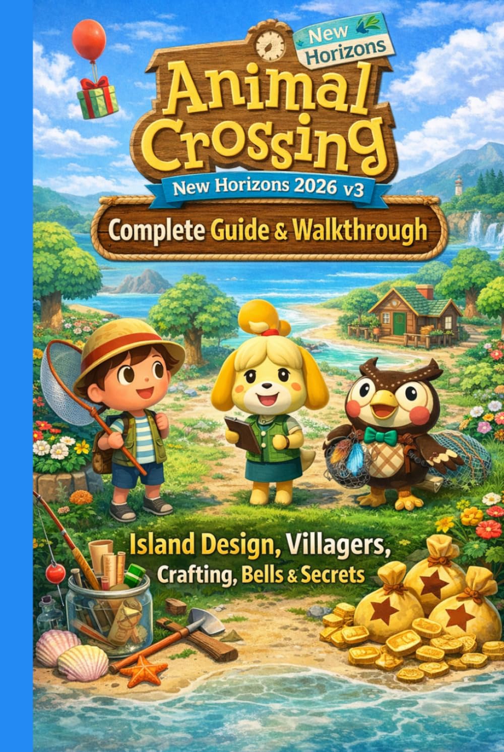 Animal Crossing New Horizons 2026 v3 Complete Guide & Walkthrough: Island Design, Villagers, Crafting, Bells & Secrets