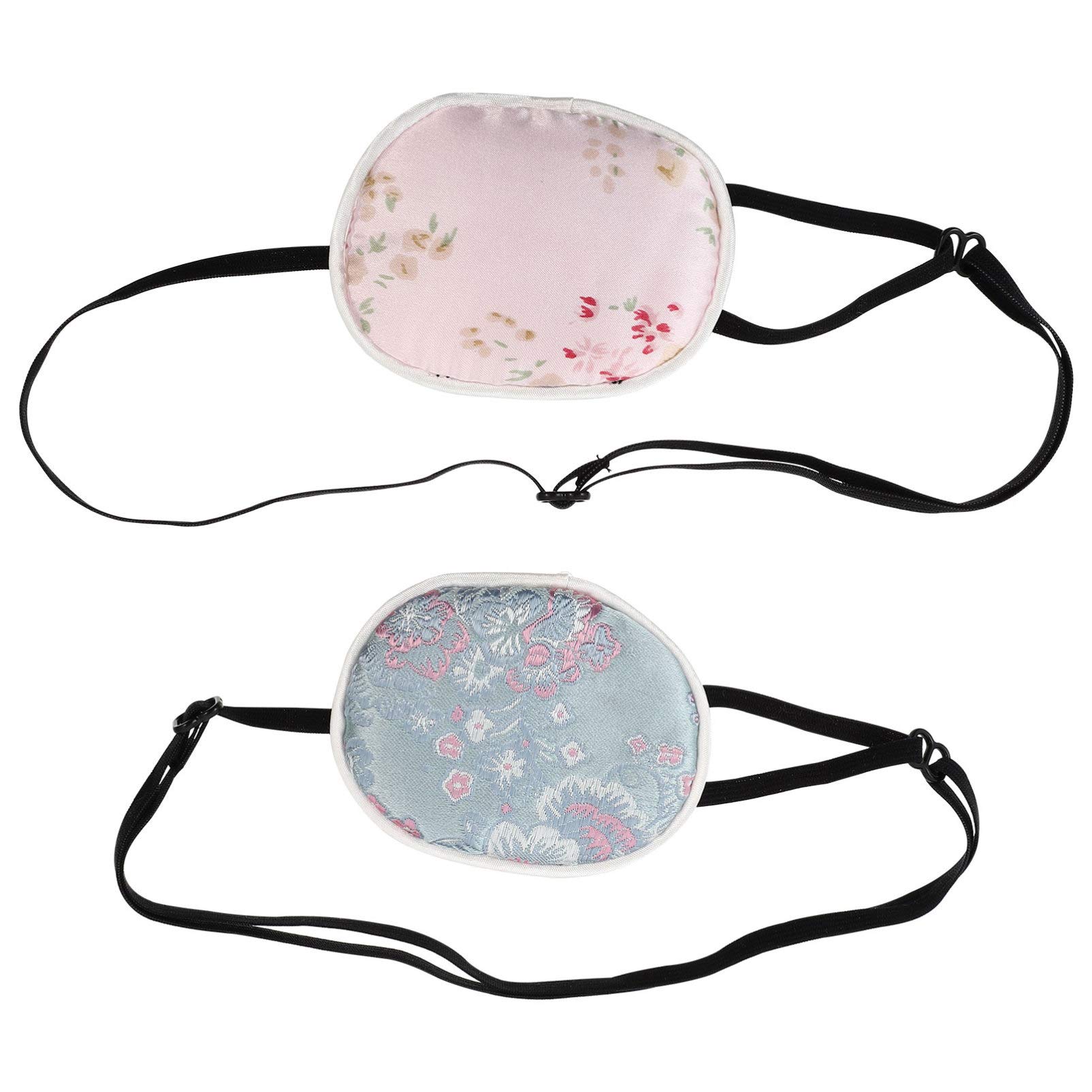 Patchs correcteurs de strabisme réglables en soie EXCEART pour enfants et adultes x2