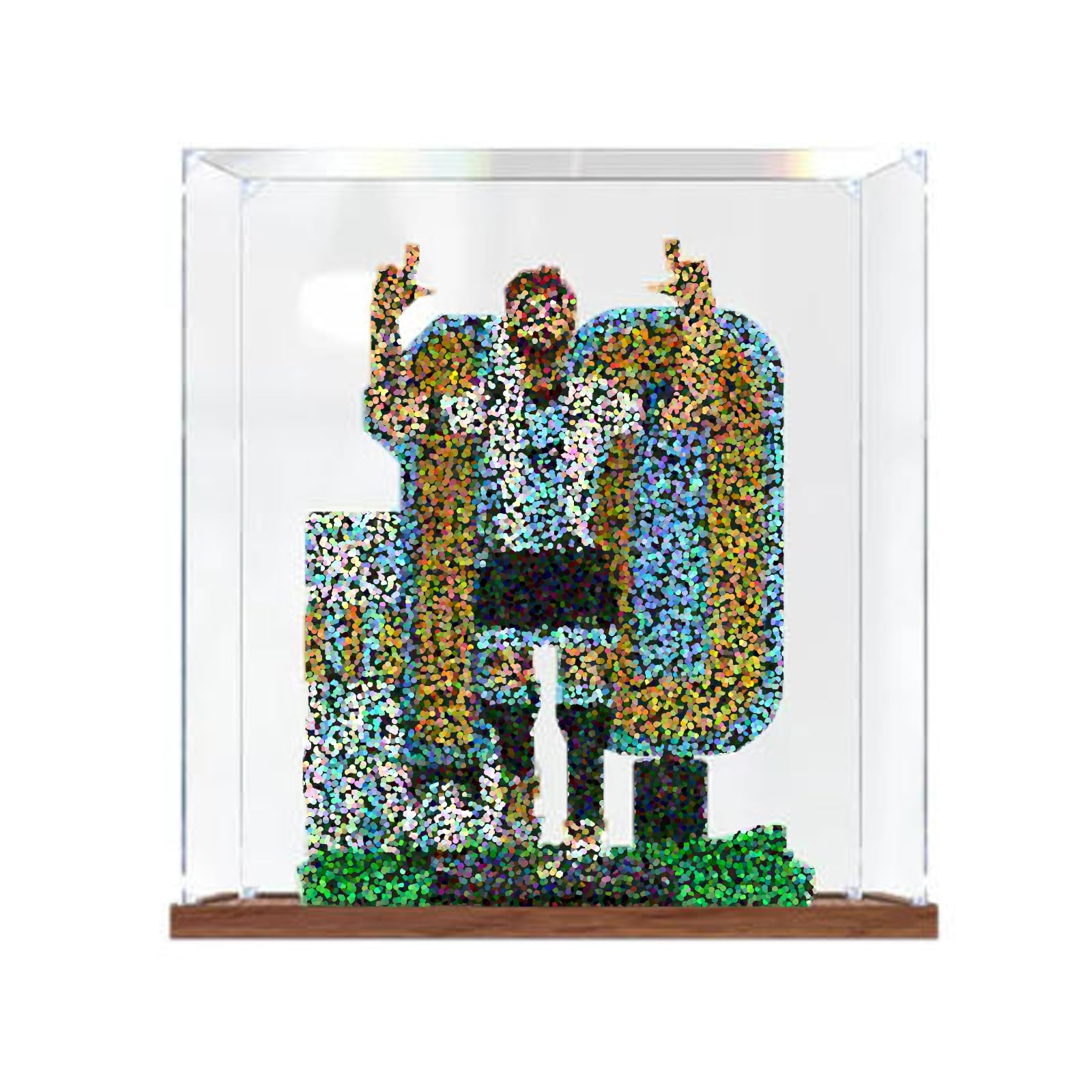 Clear Acrylic Display Case Only for Lego 43015Model (2mm)