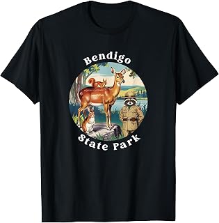 Bendigo State Park Pennsylvania Outdoor Vacation Souvenir T-Shirt