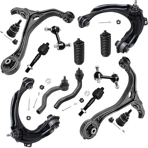 Miniatura 109 de Detroit Axle - 4WD Front End 14pc Kit de suspensión para Ford F-150 F-250 Expedition Navigator, 2 brazos de control superior 2 rótulas inferiores 2