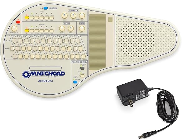 Suzuki OM-108 Omnichord with Power Supply
