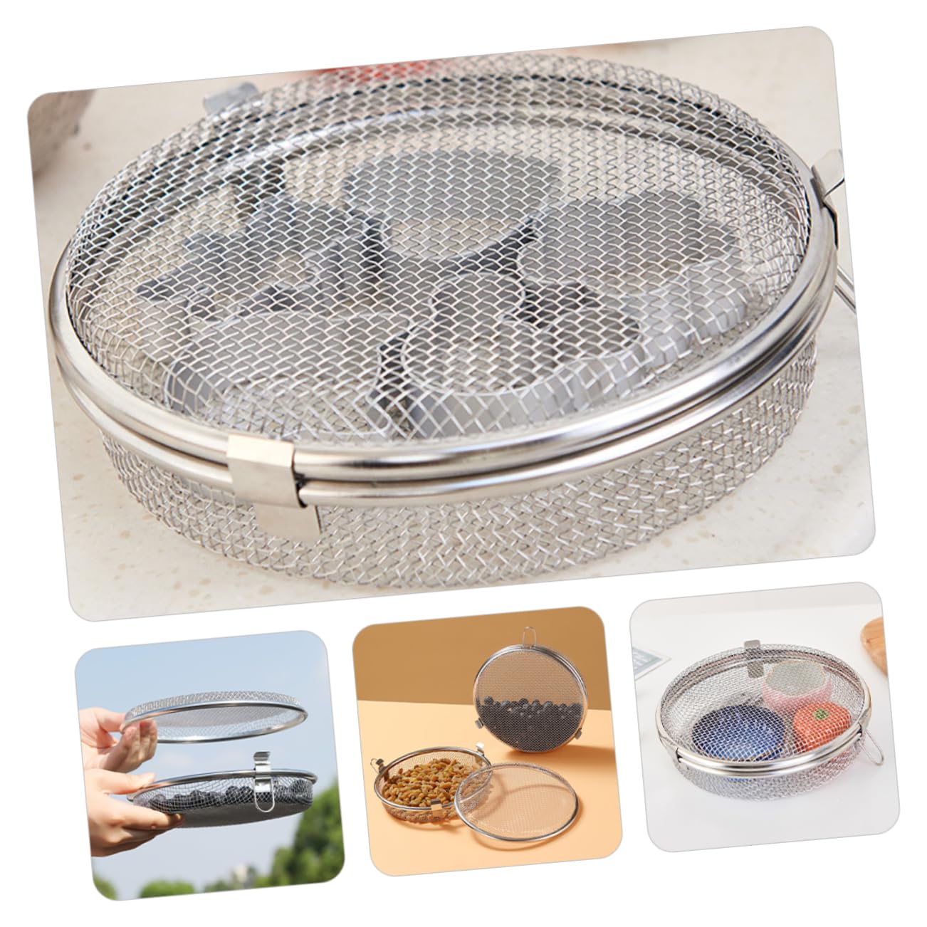 PRETYZOOM 5piezas Cesta De Almacenamiento Para Lavavajillas Inoxidable De Para Utensilios De Cocina Accesorio Práctico Para Organizar Cubiertos y