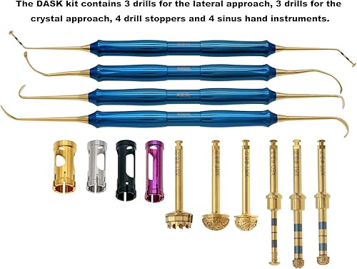 Miniatura 6 de Dentium DASK - Kit de implantes de elevación sinusal (14 unidades)