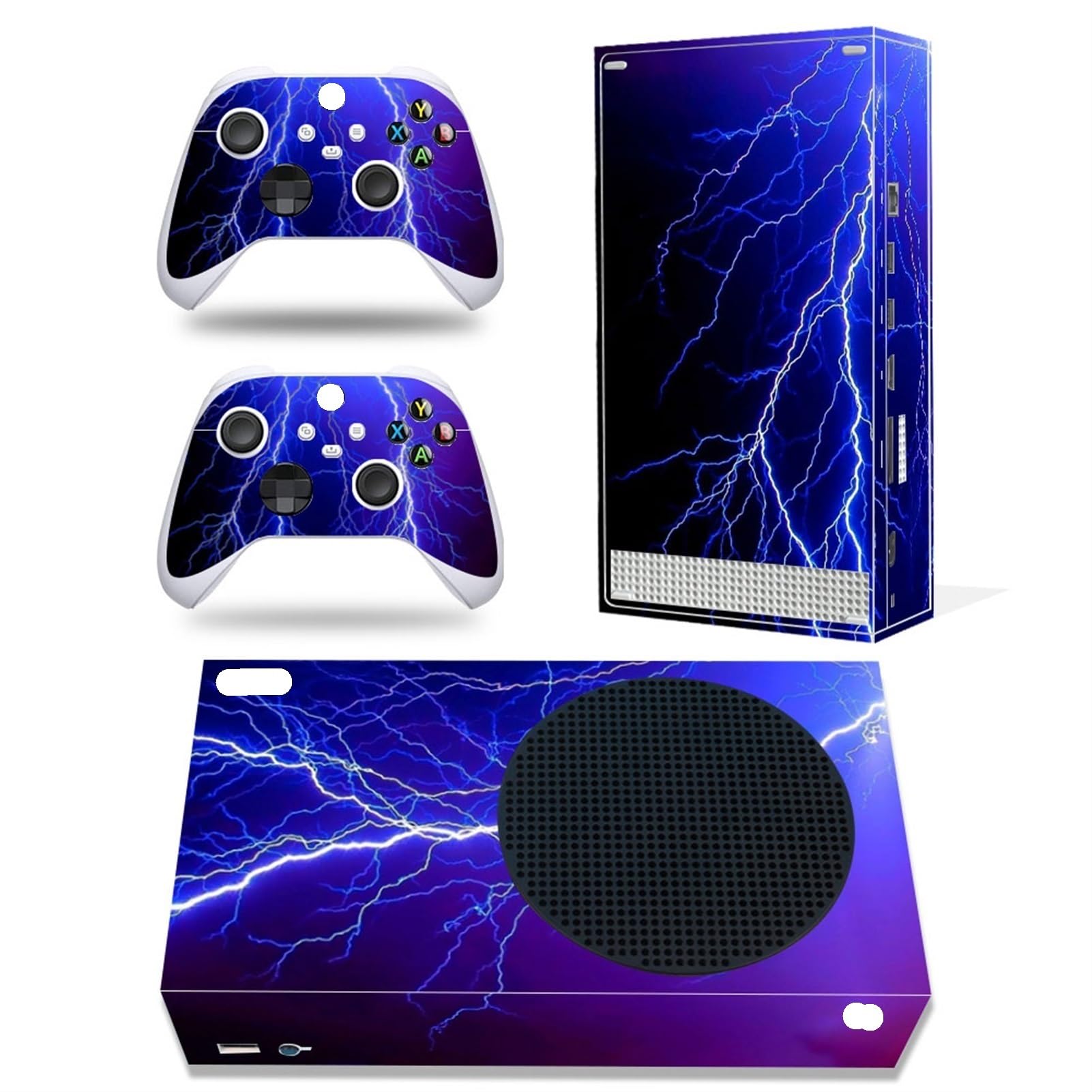 Housse Protection Vinyle Console pour Xbox Series S Skins Wrap Sticker avec Deux Autocollants Contrôleur sans Fil Gratuits(48757) Autocollant (Color : 2)