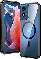 Vista 306 de FNTCASE Funda para iPhone 15 Plus: Fundas magnéticas transparentes para teléfono con protector de pantalla compatible con Magsafe Slim Anti