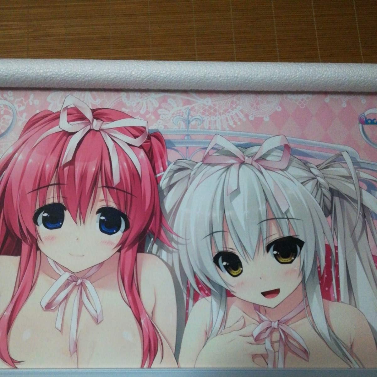 Amazon Co Jp はるるみなもに 叶 芽以ダブルおっぱい誘惑クロスポスター コミケc92 クロシェット しんたろー タペストリー ホビー 通販