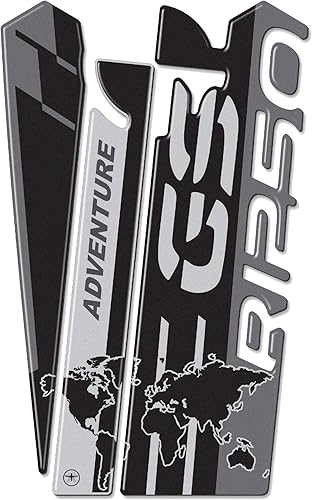 Miniatura 2 de labelbike - Adhesivo 3D protector de tanque de motocicleta compatible con BMW R 1250 GS Adventure 2019-2022
