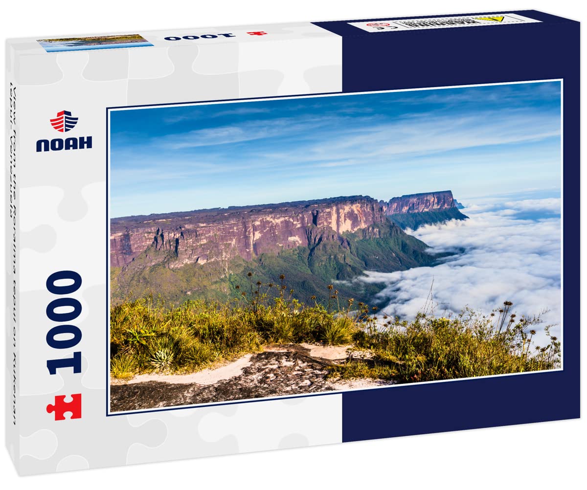 Noah Jigsaw Puzzle View from The Roraima tepui on Kukenan tepui- Venezuela 1000 Pieces