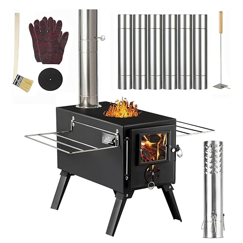 Hot Tent Stove AVOFOREST Wood Burning product photo (Camp Stoves) — ScooterReviewPro review