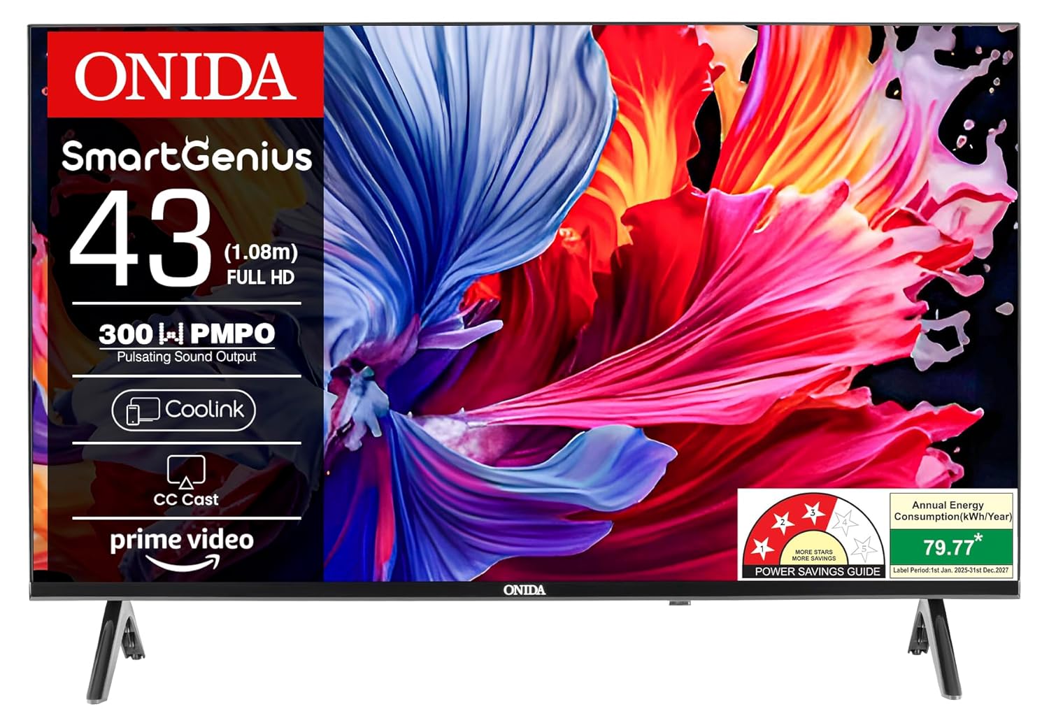 New Year sale Onida 108 cm (43 inch) Full HD Smart TV 43ACF (Black) New Year sale Onida 108 cm (43 inch) Full HD Smart TV 43ACF (Black)