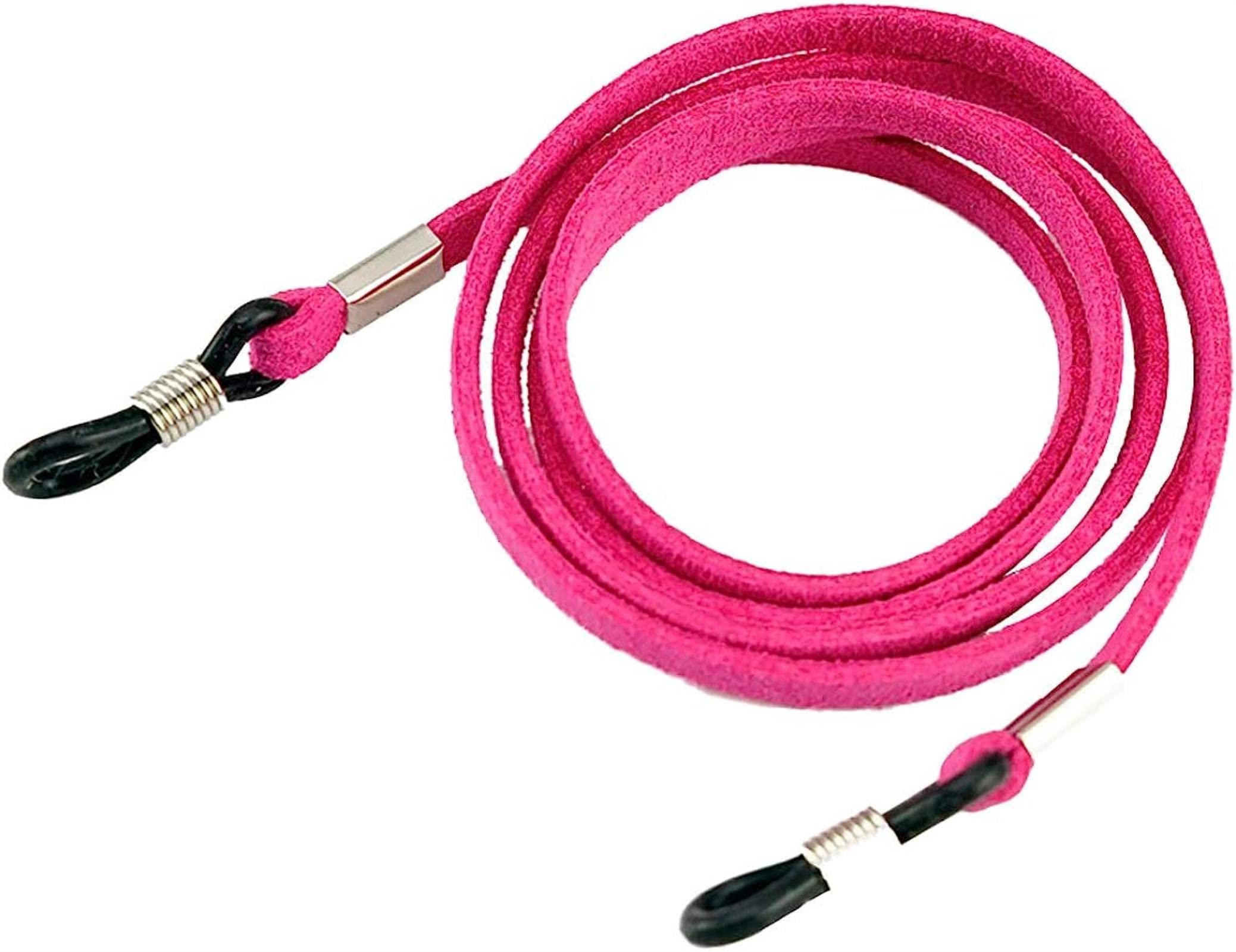 Lanière en Cuir pour Lunettes de Vue, Cordon élastique, chaînette pour Lunettes de Soleil et Porte-Lunettes de Lecture