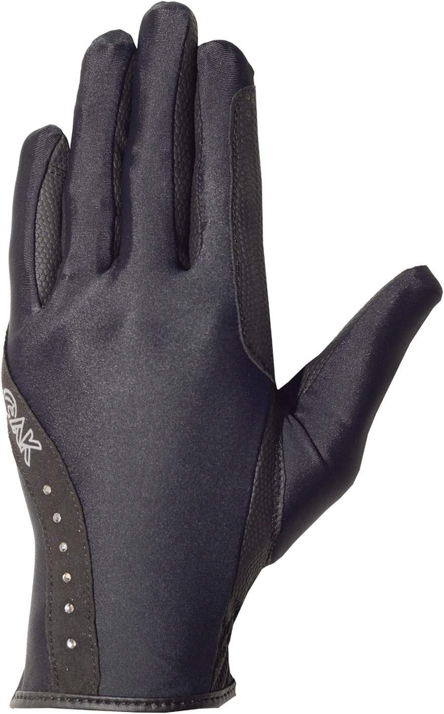 AK Summer Slim Fit Breathable Horse Riding Gloves – Lightweight All-Season Equestrian Gloves with Soft Grip Palm & Air Mesh Fabric for Comfort – AKRS-6904