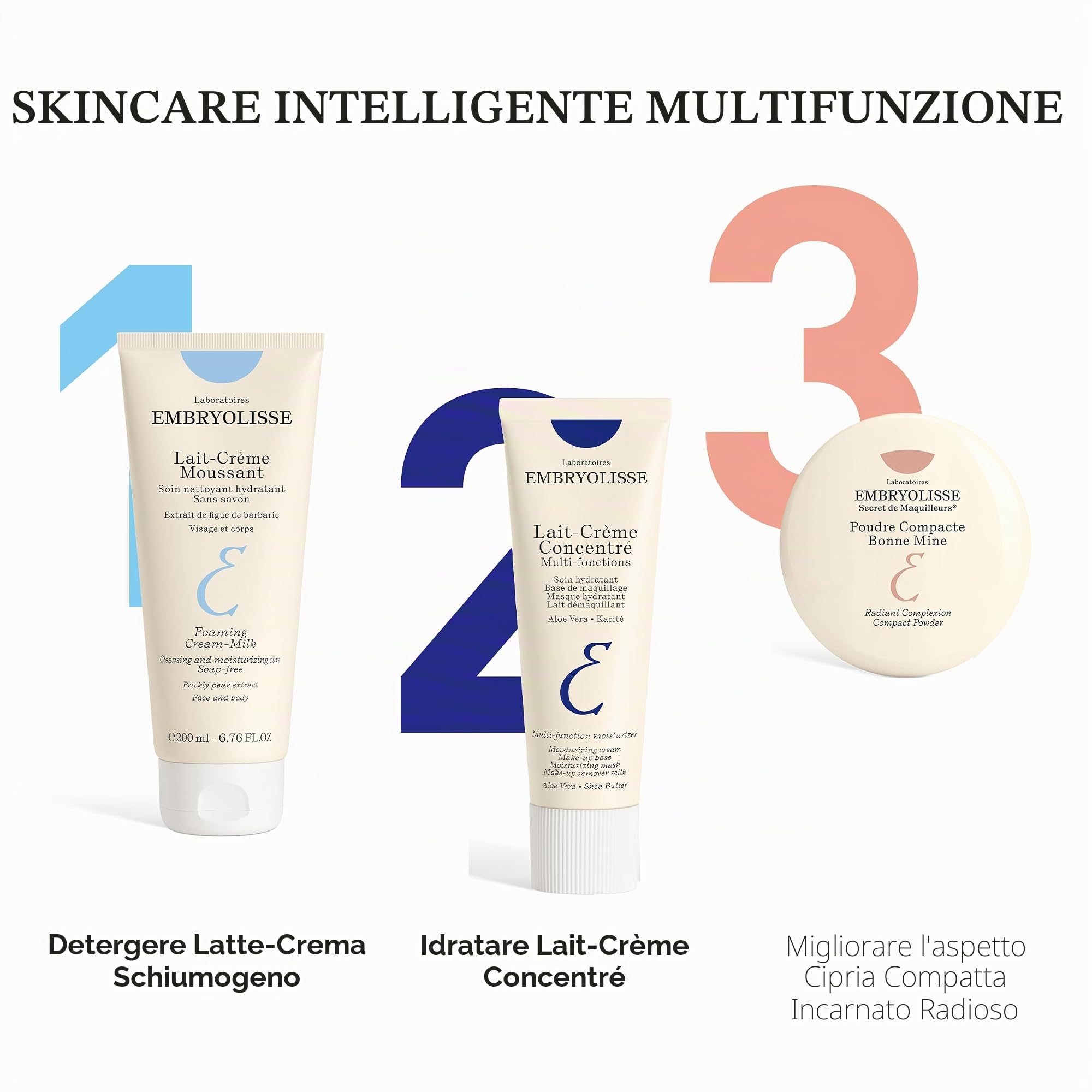 Embryolisse Polvere Abbronzante Compatta Radiosa Per Carnagione, Tonalità Universale - 76 Gr