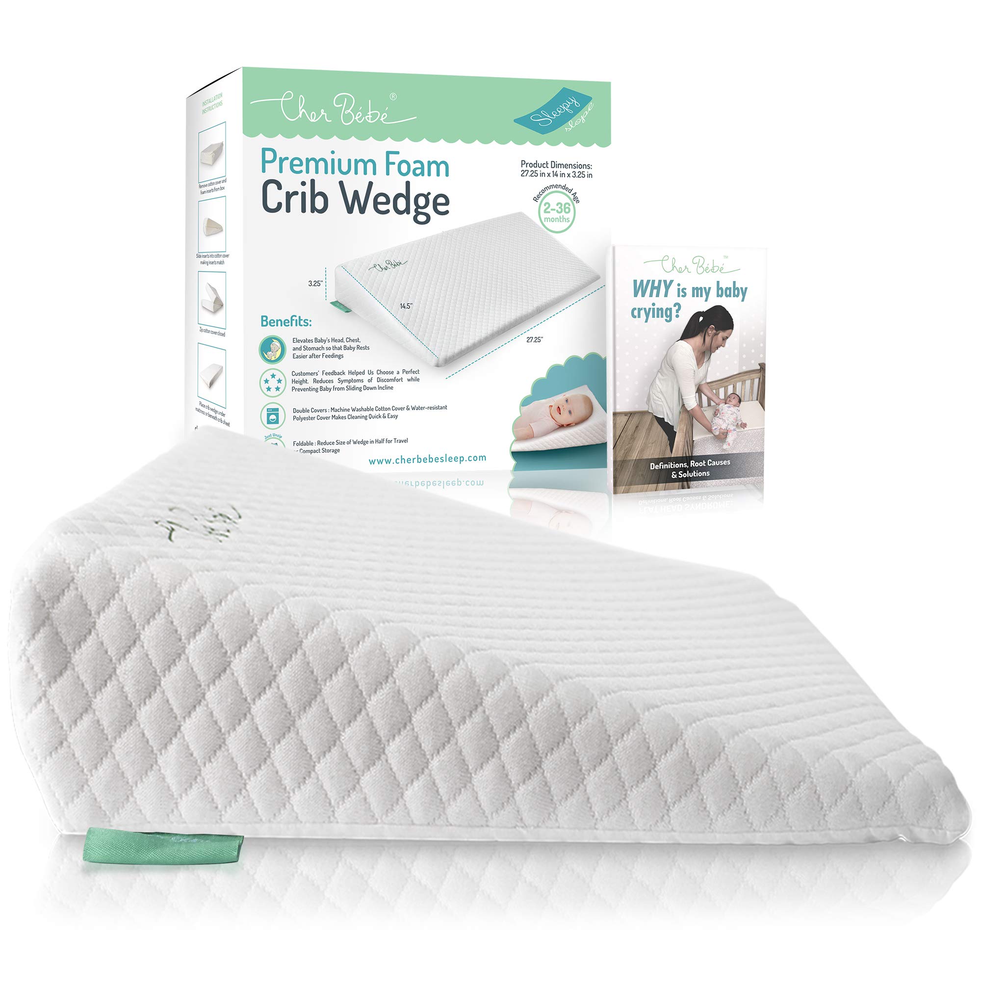 pillow under crib sheet